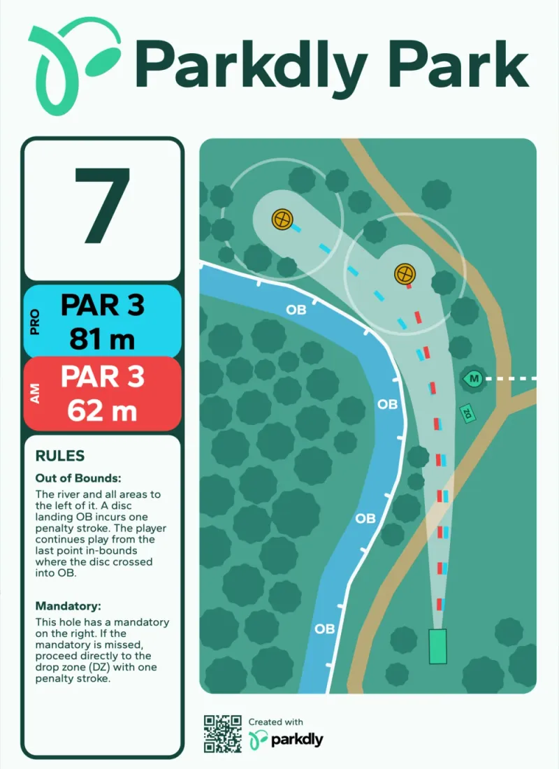 Professional tee sign designed in Parkdly