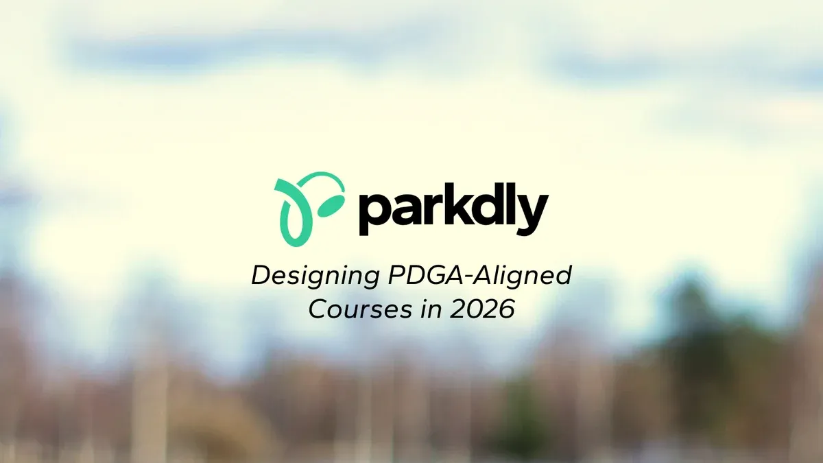 PDGA Course Rules 2026