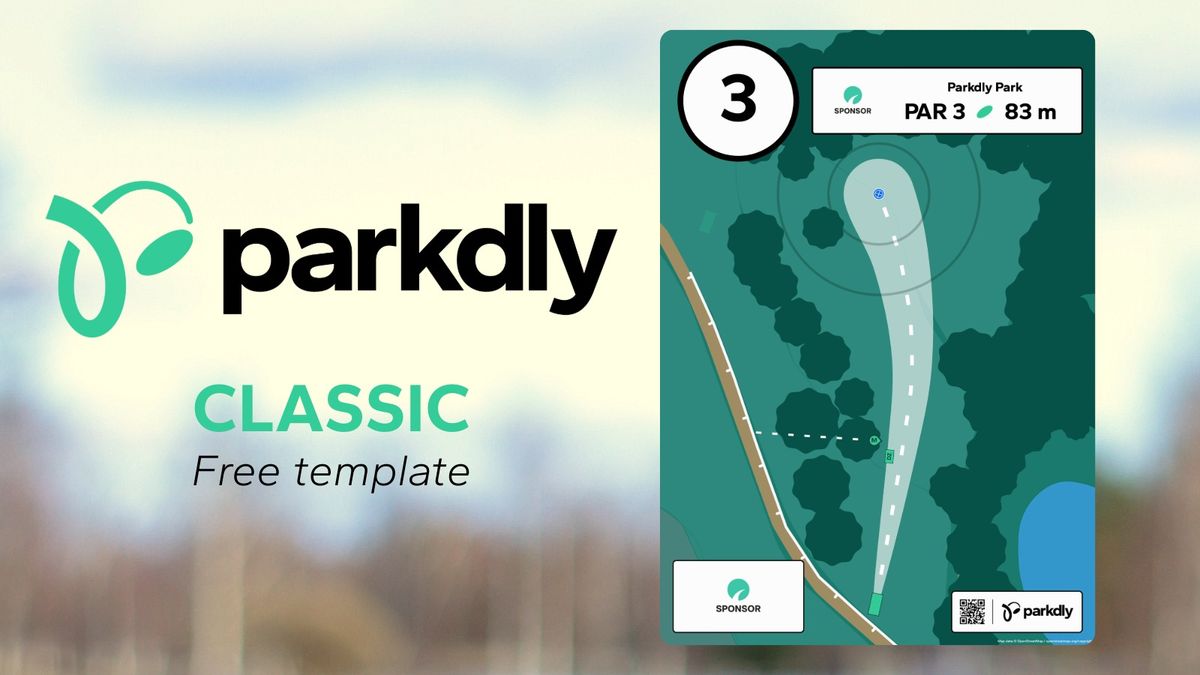 How to Design a Disc Golf Tee Sign (with Free Template)