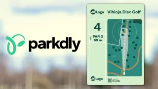 Sponsor branded tee signs